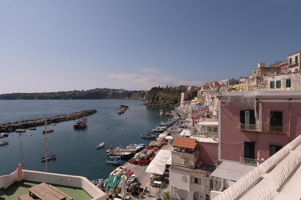 La Procidana House - Corricella Exlusive Terrace Villa ภายนอก รูปภาพ